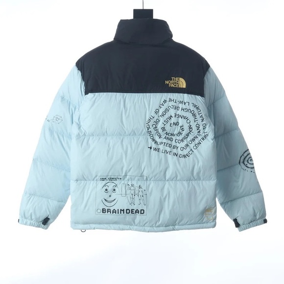 The North Face X Braindead Nuptse Puffer Jacket - Picture 3 of 12